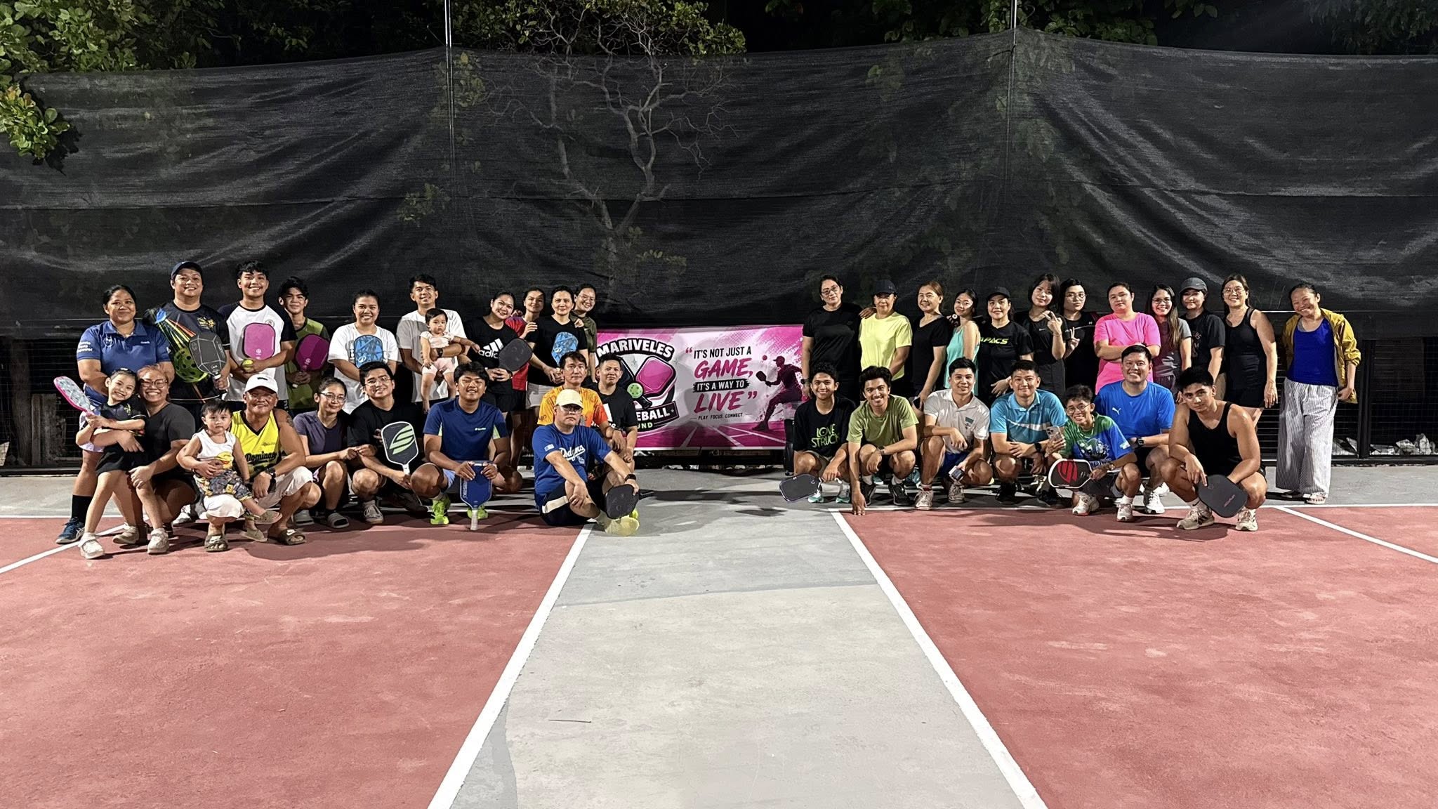 Mariveles Pickleball Ground community group photo